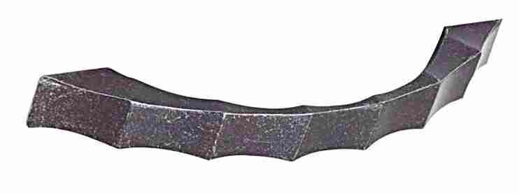 3-3/4" Asian Bamboo Pull Pewter