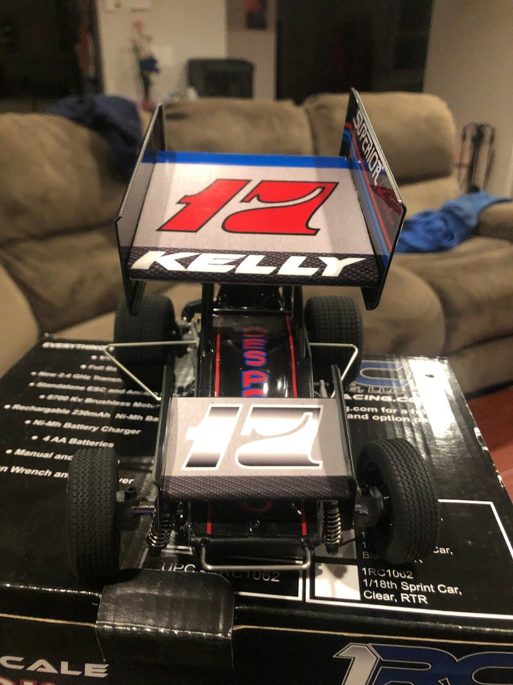 1RC SPRINT WRAP DAVE KELLY THEME WRAP KIT