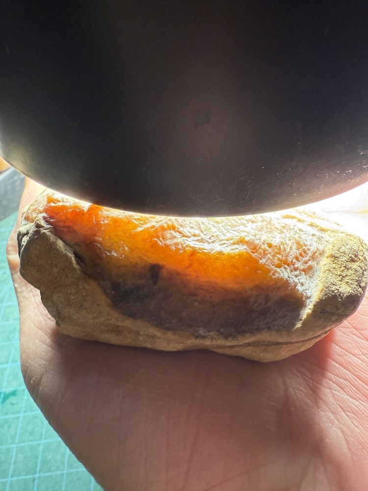 362g Burmese natural jade Rough Stone,老坑翡翠原石