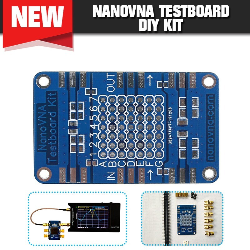 NanoVNA Testboard Kit Demo Board Vector Network Analyzer Testing Board ot16