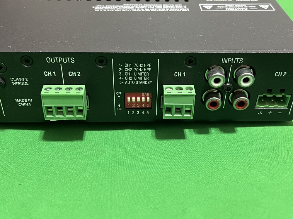 JBL CSA 2120 Amplifier. Please See Photos. Powers On, Please Read. O5