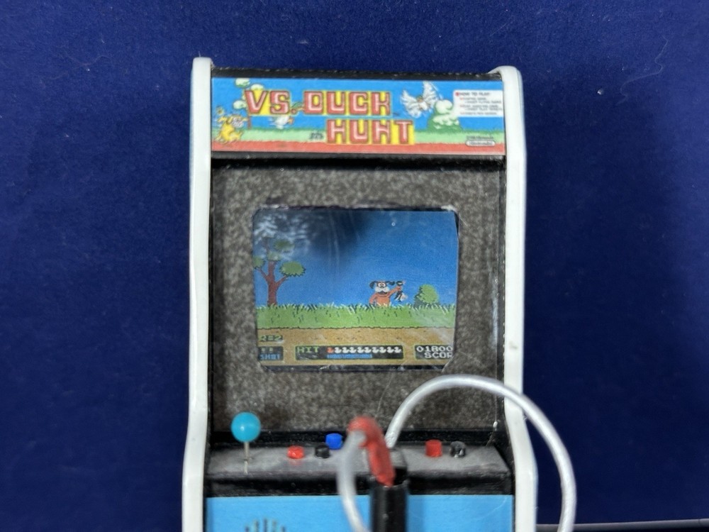 Custom Mini Arcade Machine Model (1:18 Scale): Duck Hunt