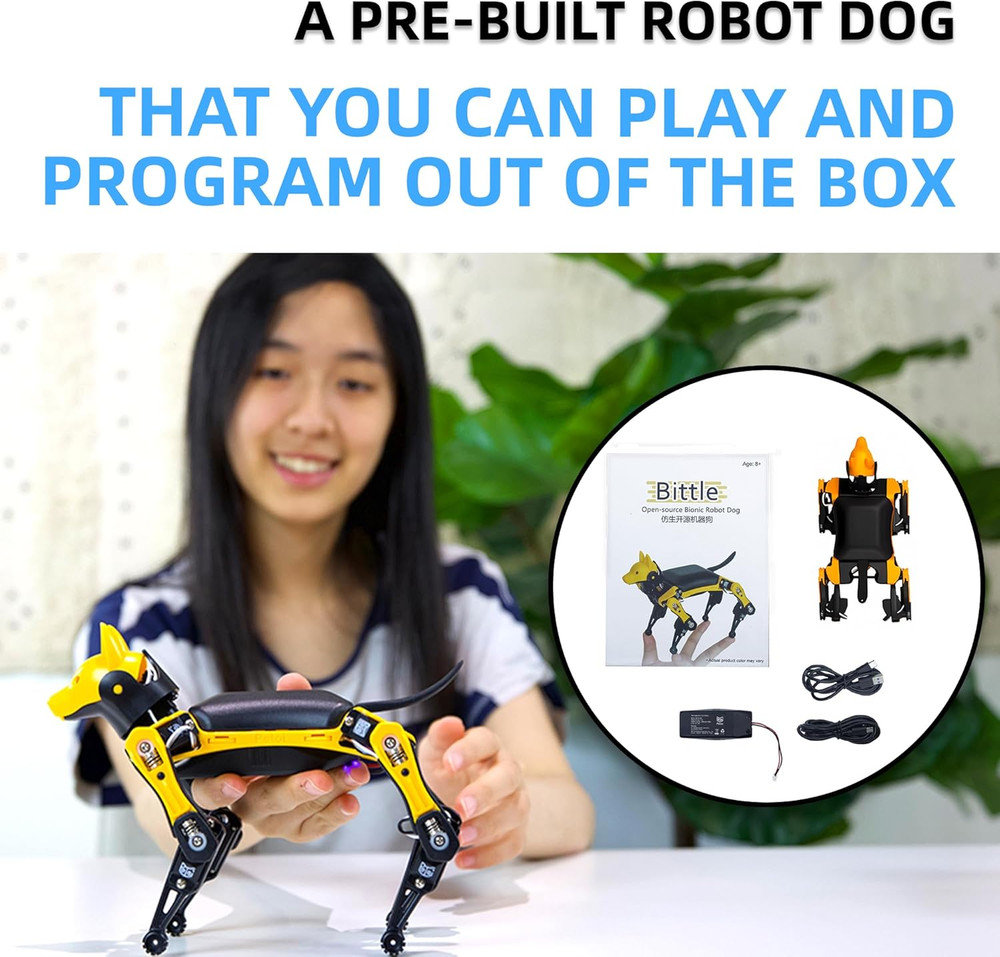 Programmable Robot Dog Bittle X V2 Lite Servo (Pre-Assembled) | Coding Smart Rob