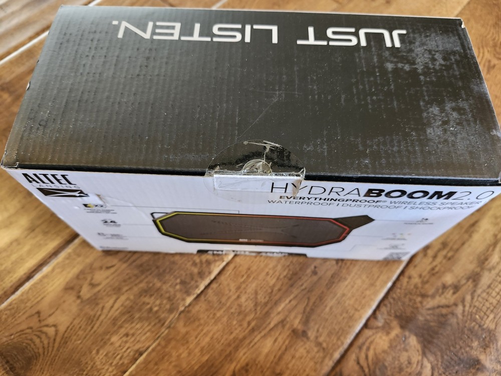 Altec Lansing HydraBoom 2.0 Bluetooth Speaker - Black