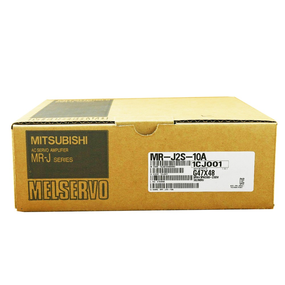 Mitsubishi Melsec MR-J2S-10A AC Servo Motor Drive Amplifier Programmable Logic