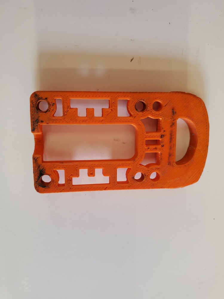 Boosted Board V2/V3 extended battery gaurd orange