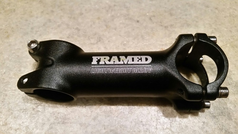 Framed 1-1/8" Threadless Stem 105mm Alloy 31.8mm