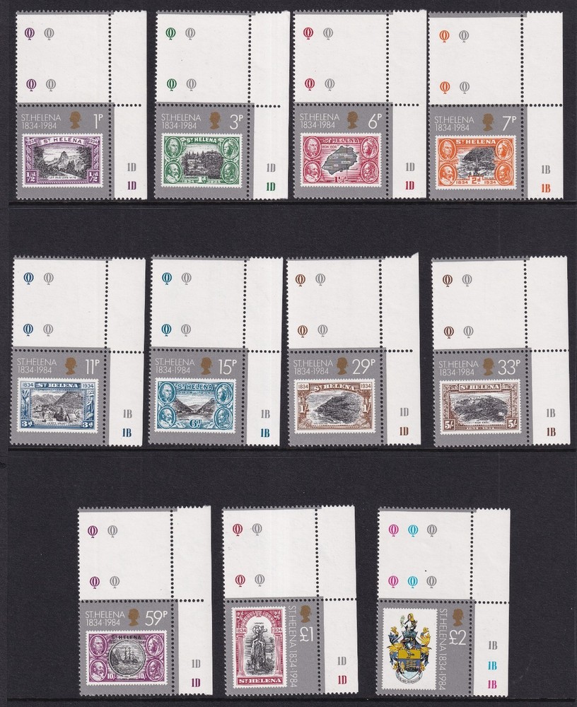 ST HELENA 1984 SG425-435 MNH