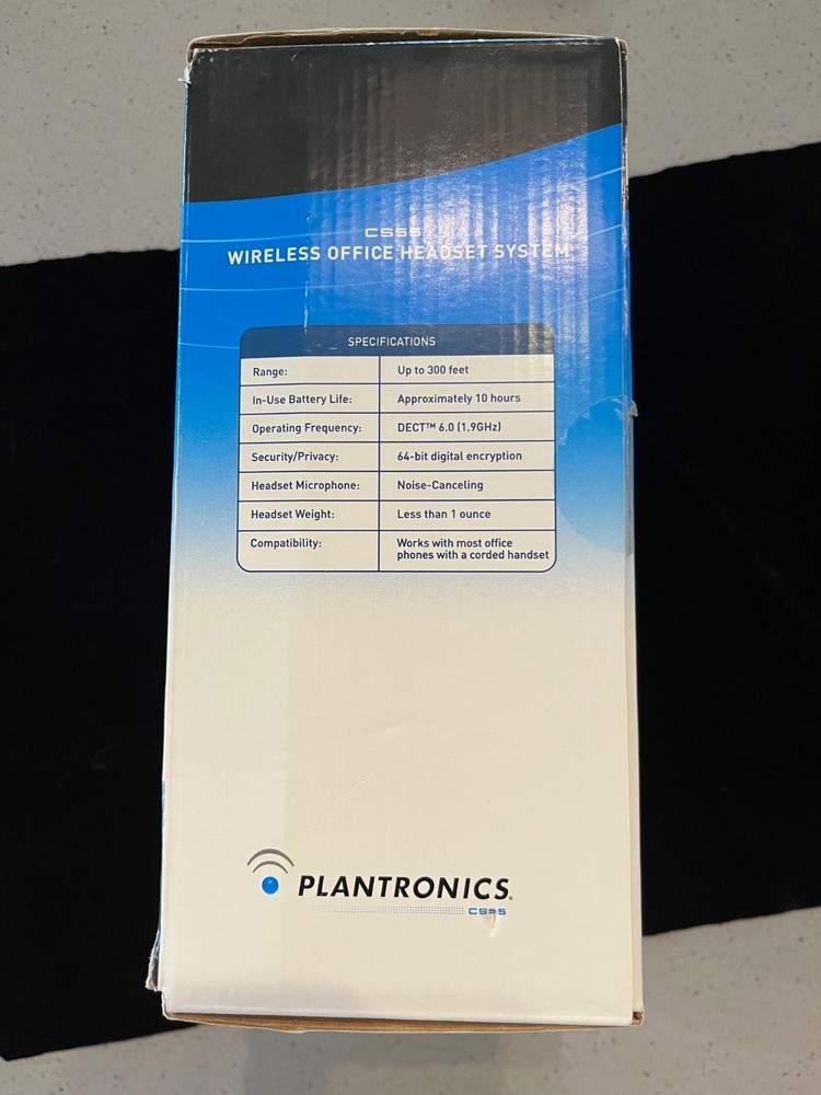 Plantronics CS55 Grey Ear-Hook Headset