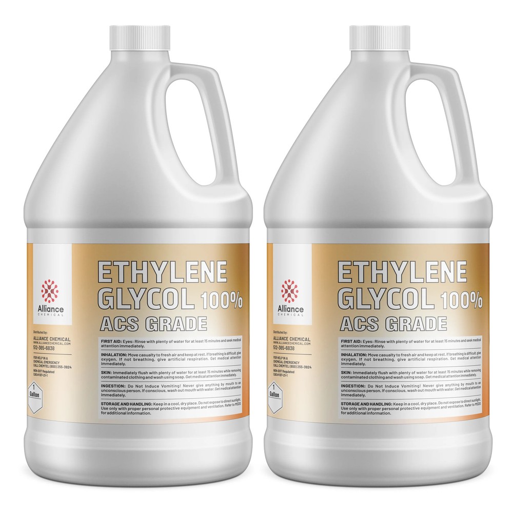 Ethylene Glycol ACS Grade - 2 Gallons