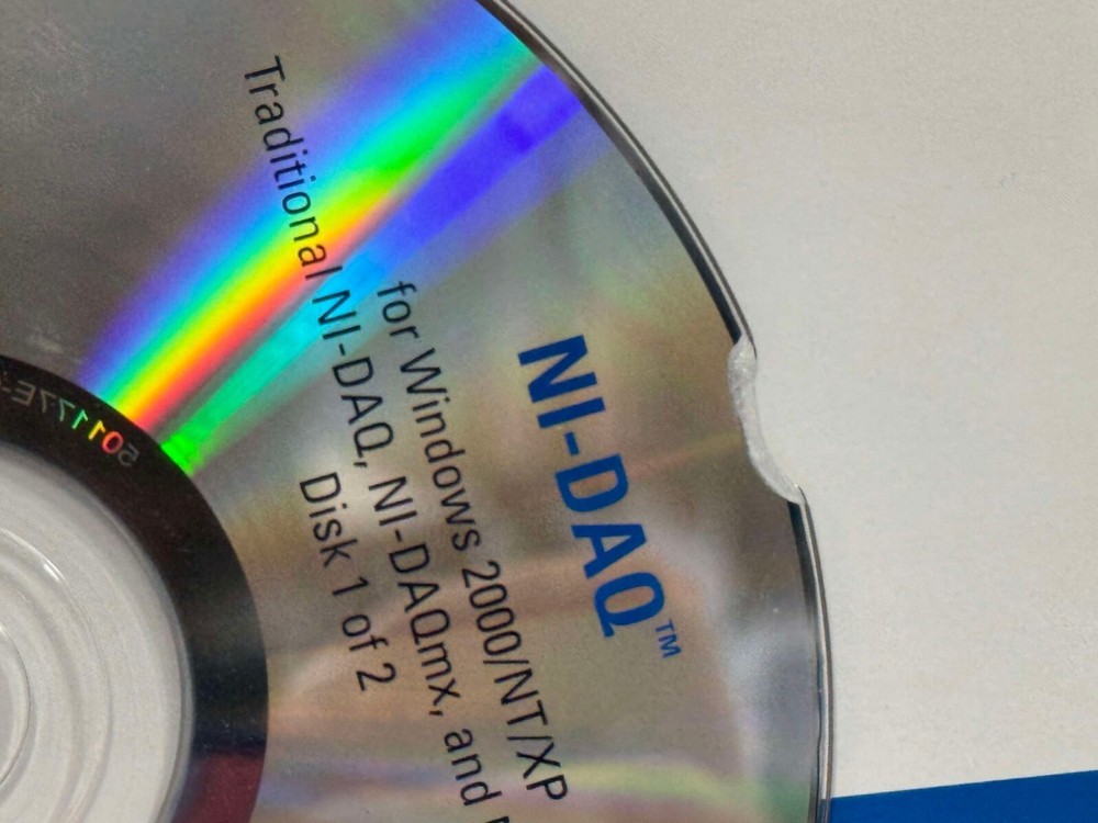 NATIONAL INSTRUMENTS 450031A-01 NI-DAQ 7 DATA ACQUISITION DRIVER SOFTWARE SET