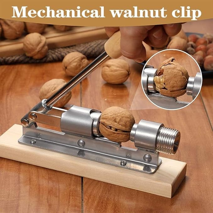 EGETOTA Nutcracker Heavy Duty Pecan Walnut Cracker Plier Opener Tool for Easy Cr
