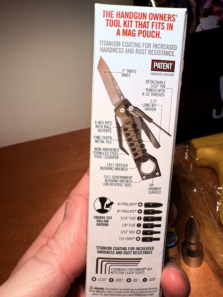 Shooting Range Bundle/Essentials /USCCA Ammo Crate /Real AVID Pistol Tool +More