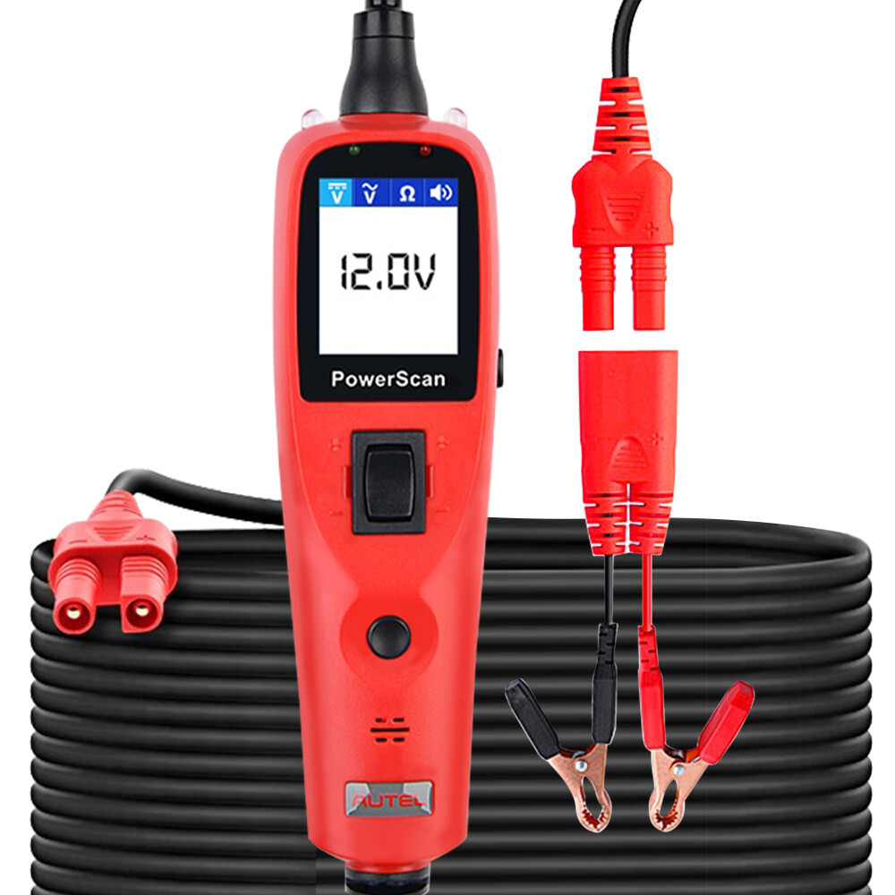 Autel PowerScan PS100 Electrical Diagnostic 12V/24V AVOmeter Circuit Tester Tool