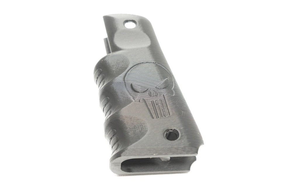 Colt 1911 Grips Punisher Black for handle width 20mm