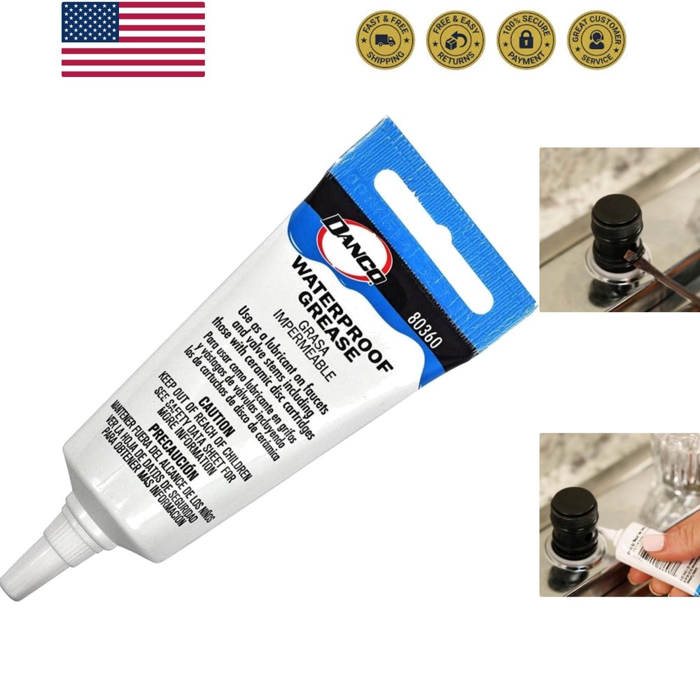 80360 Waterproof Faucet Grease, 1/2 Oz