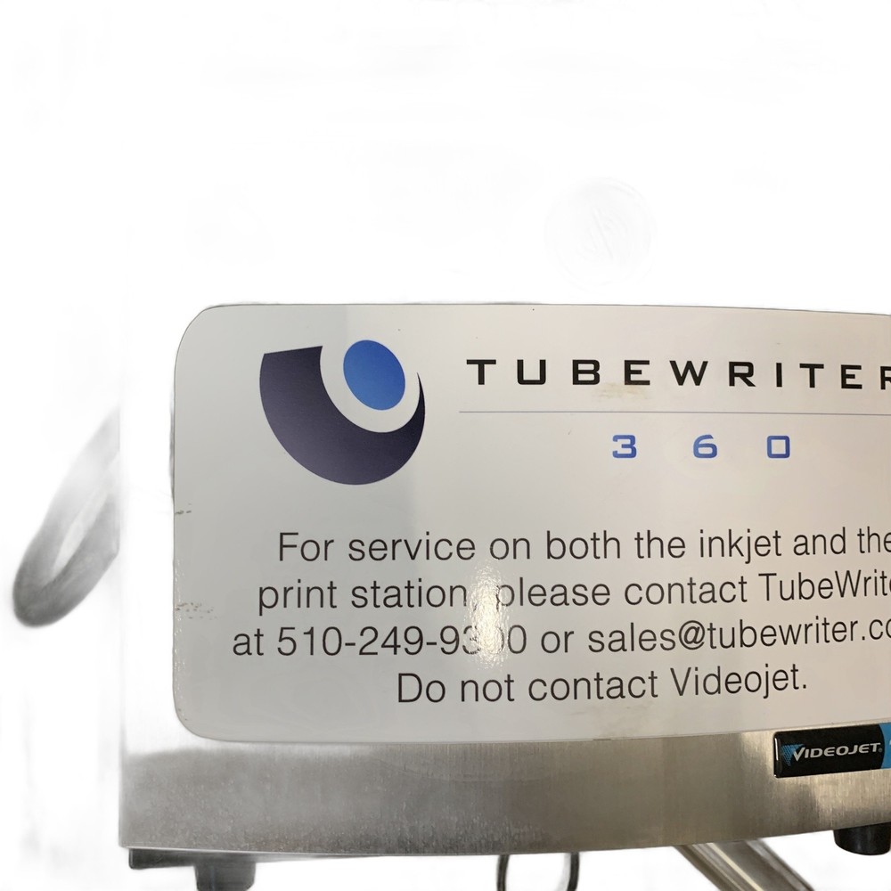 Video Jet 1520 Inkjet Coder + Laboratory Labeling System TubeWriter 360