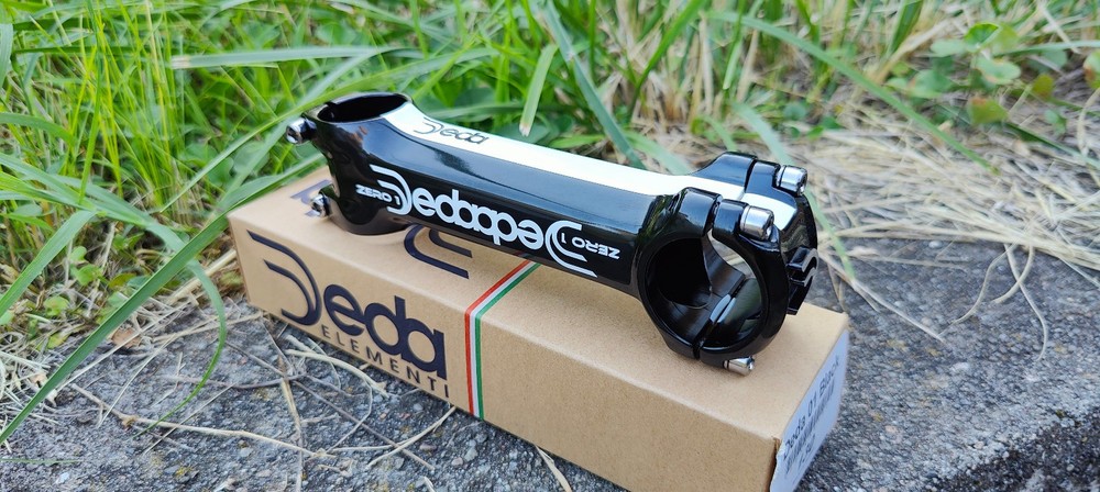 DEDA ELEMENTS ZERO1 Handlebar Mount - 110mm - BLACK - NOS* Steam
