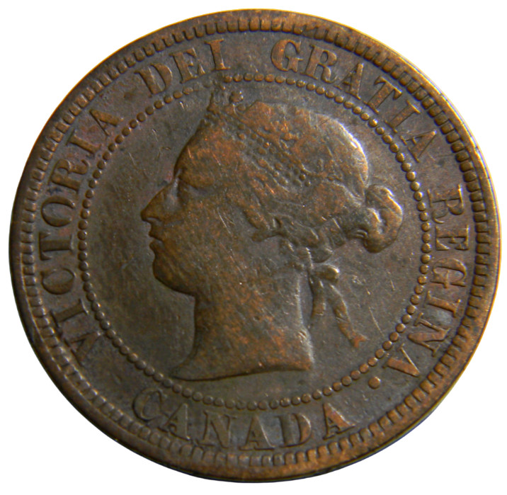 Canada 1881-H One Cent  (0700)