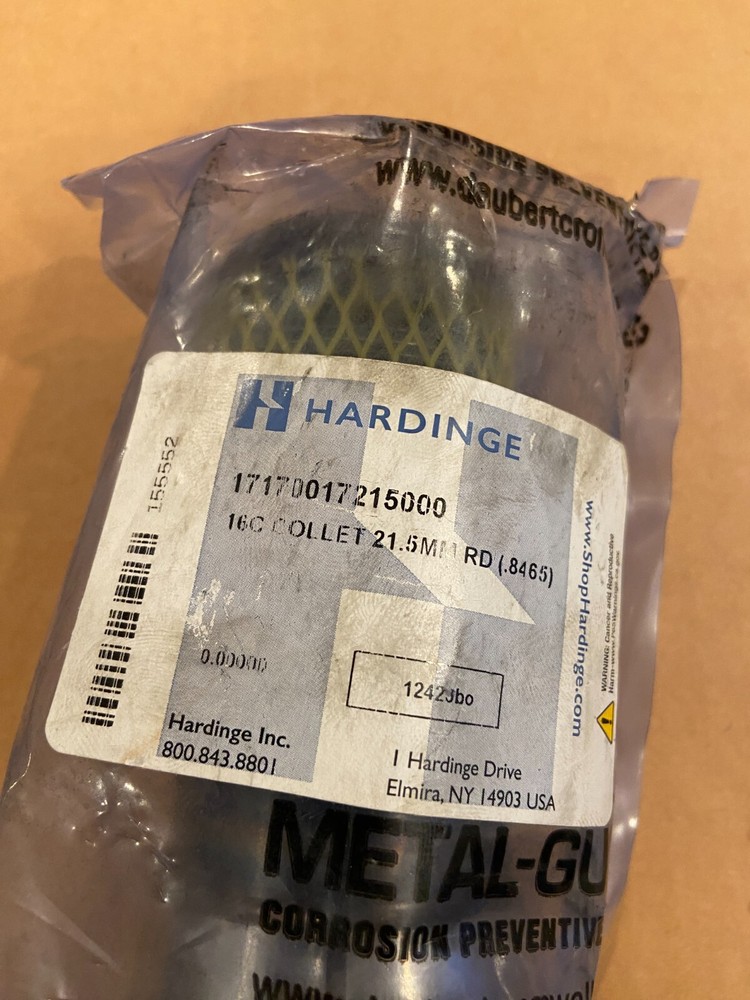 HARDINGE 16 C COLLET  21.5MM RD {.8465}