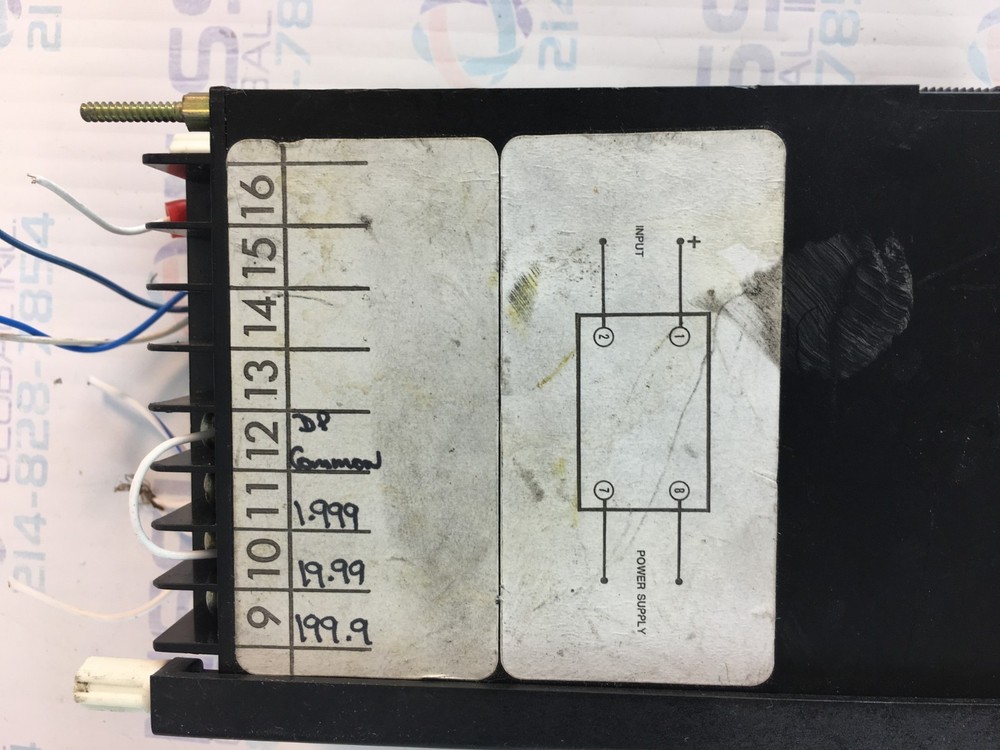CROMPTON 262-DDVU DIGITAL PANEL METER