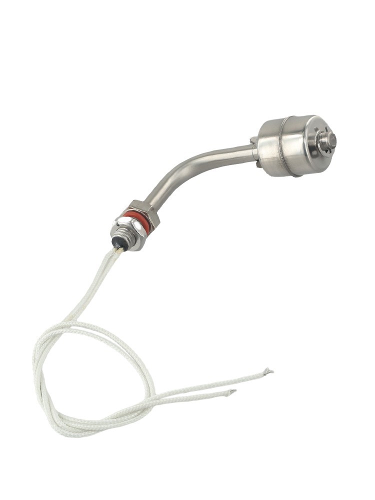 Liquid Water Level Right Angle Horizontal Float Switch Stainless Steel Pool