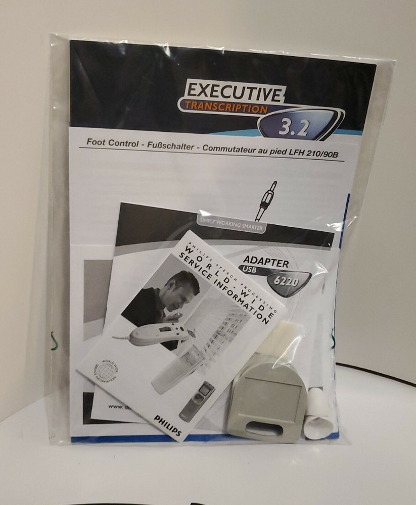 PHILIPS LFH 6277/00B EXECUTIVE TRANSCRIPTION KIT