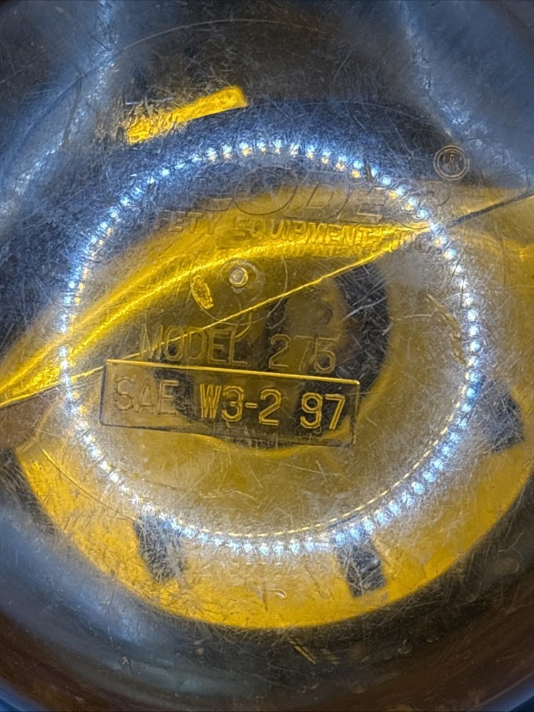 Vintage Code 3 Amber Rotating Strobe Beacon Light 275