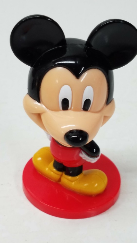 Walt Disney World Resort Kellogs Plastic Mickey Mouse Bobble Head 3"