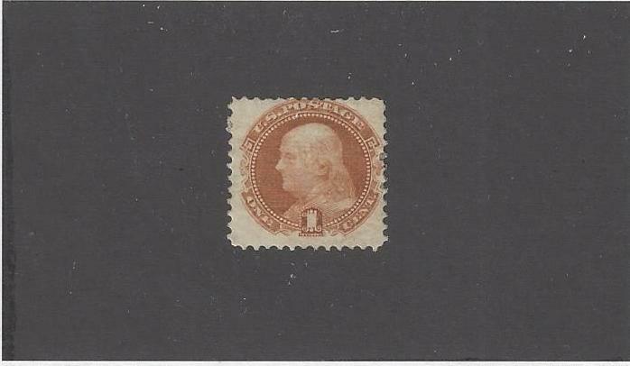 Scott 112 Mint, Regummed f/vf