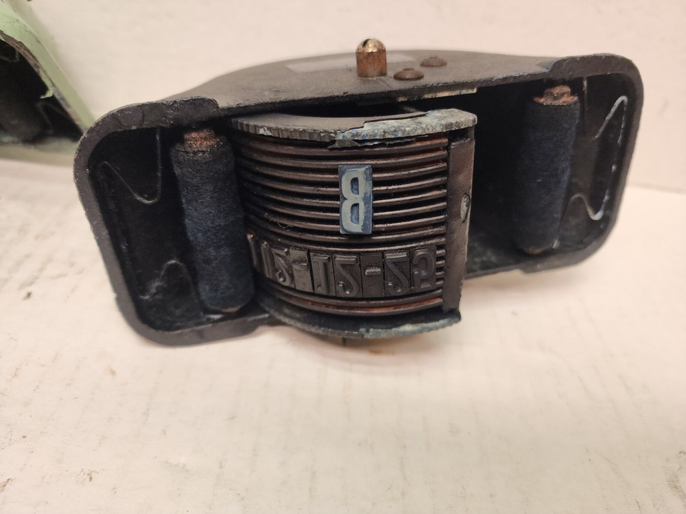 Lot of 2 Vintage Algene Model HC Handheld printer Coder 2" x 9" print area