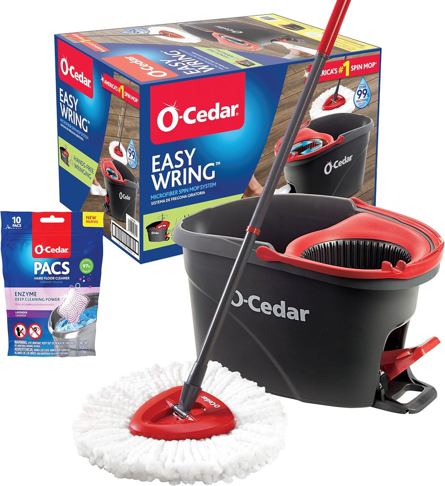 O-Cedar EasyWring Spin Mop System