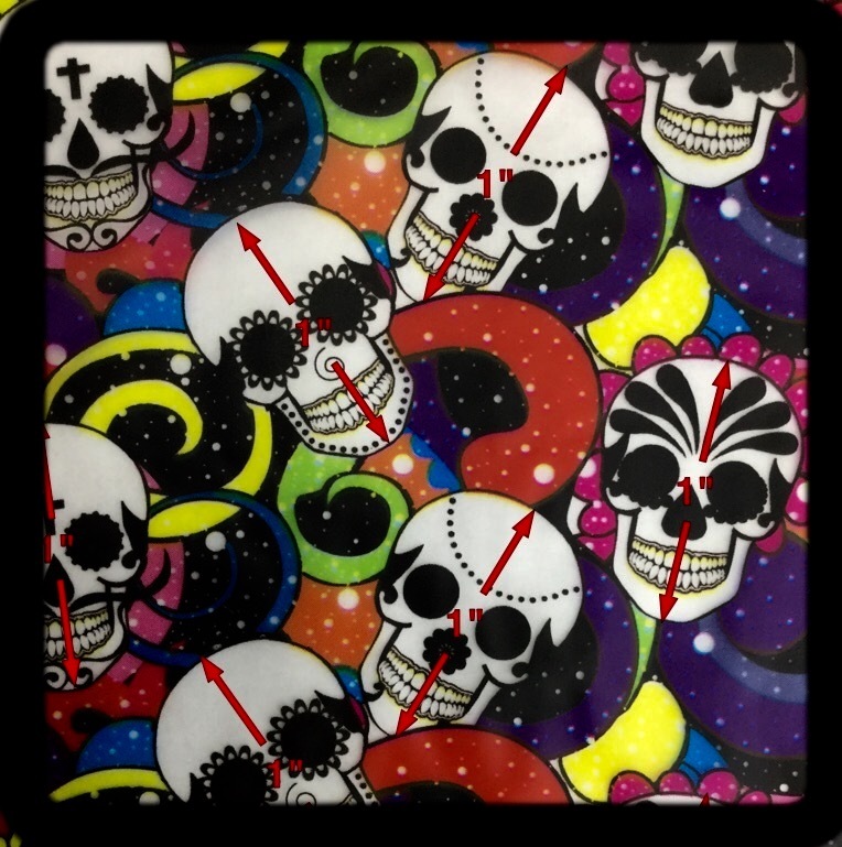 DISCO SKULLS VOO DO DEVIL WATER TRANSFER HYDROGRAPHIC FILM ACTIVATOR HYDRO COMBO