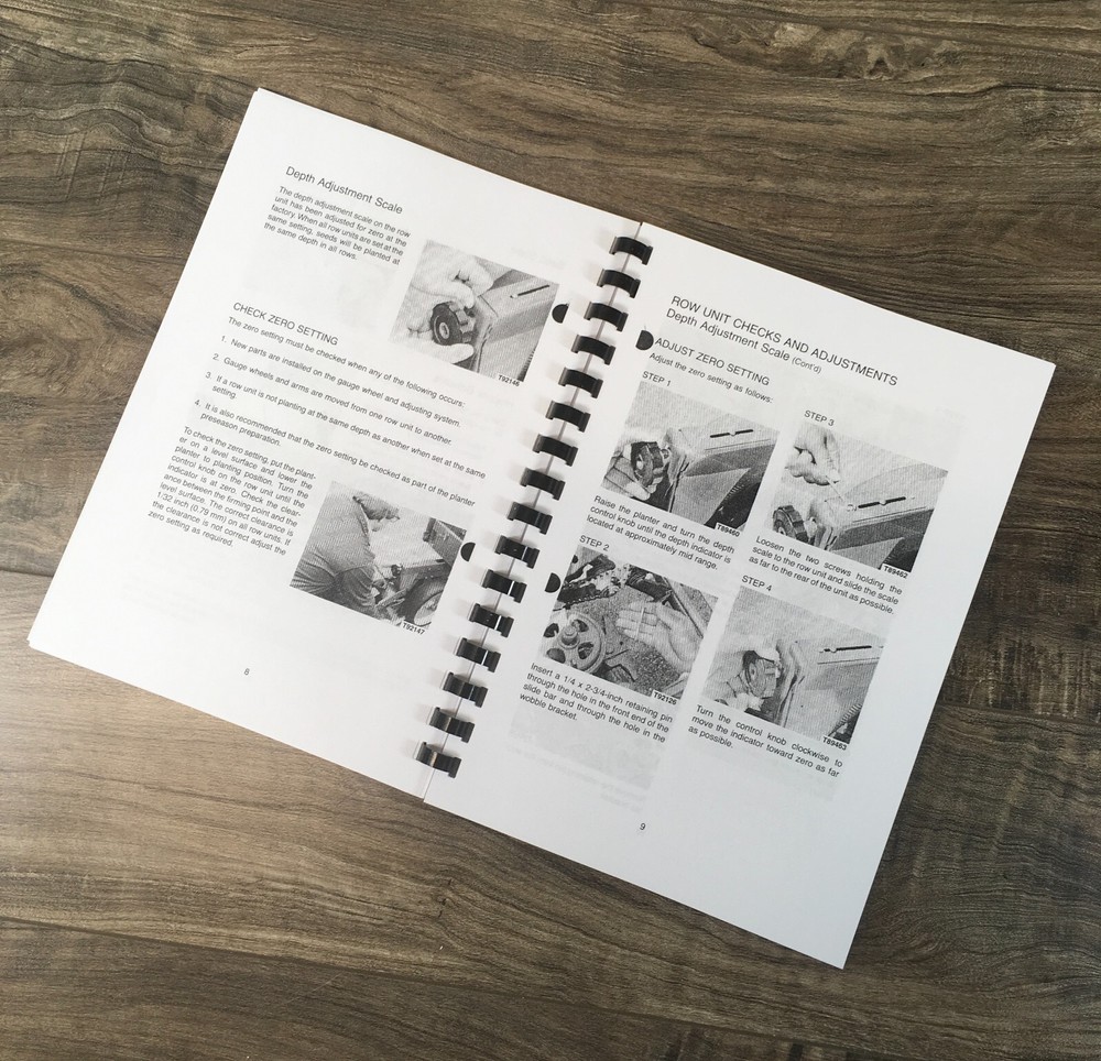 Case Ih 900 Planter Unit Plate Type Operators Owners Manual