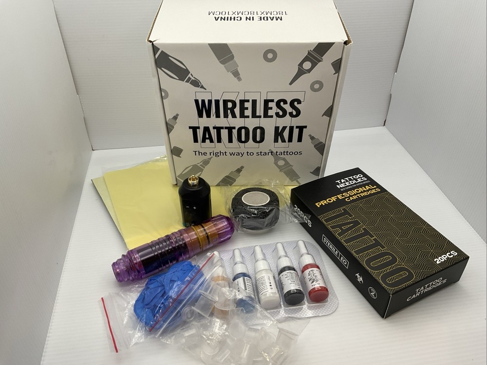 Wireless Tattoo Kit Lot #146