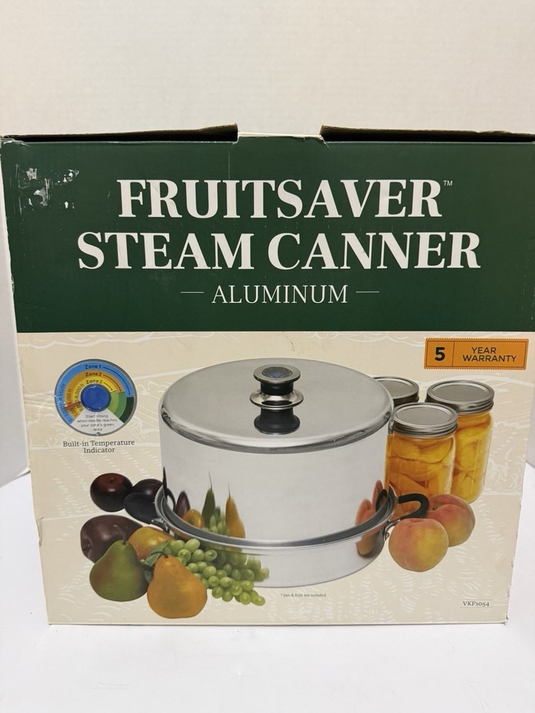 Aluminum Fruit Saver Steam Canner with Temperature Indicator