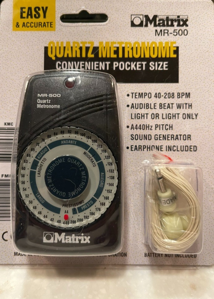 Matrix MR-500 Quartz Metronome