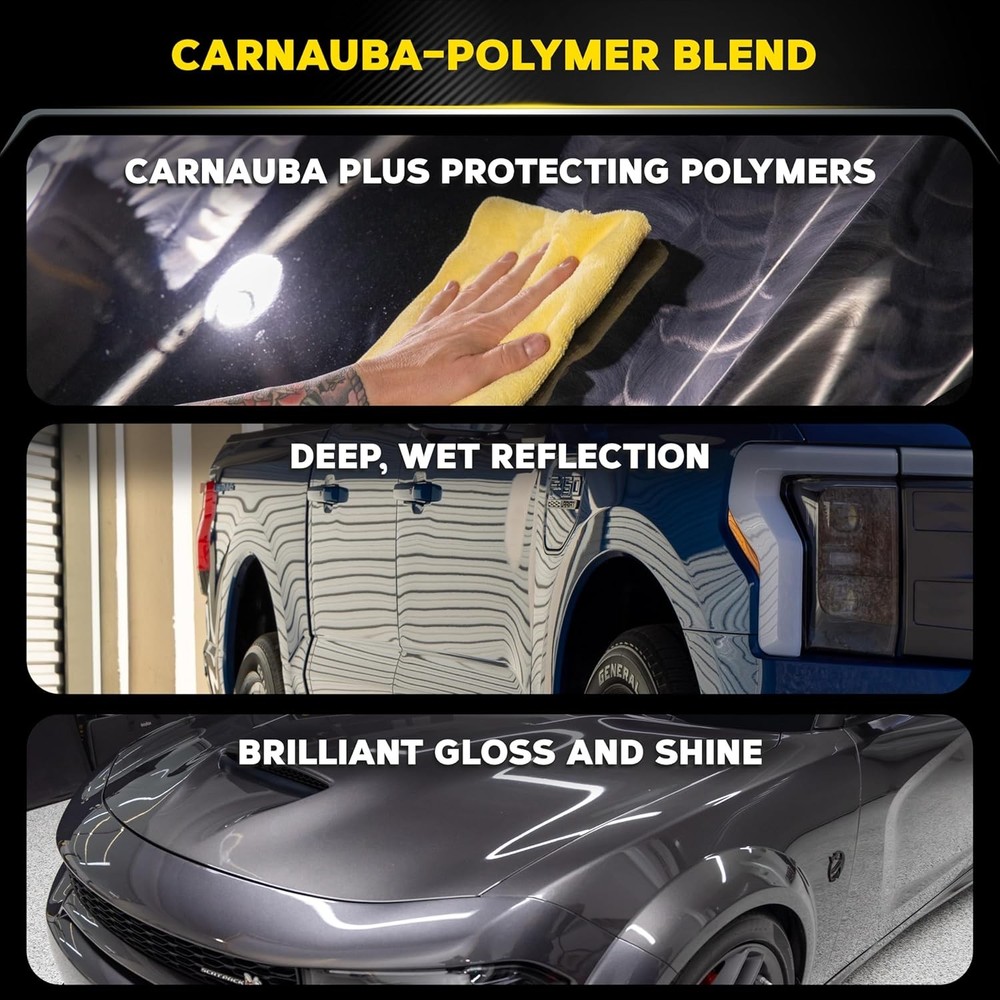 Meguiars Gold Class Carnauba Plus Premium Paste Wax 11oz