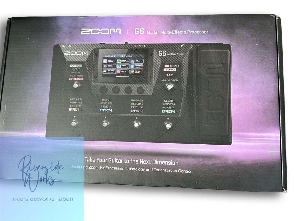 ZOOM G6 Multi-Effects Processor New