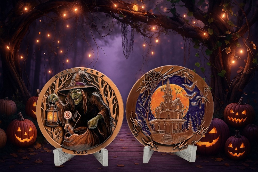 2025 Commemorative Halloween Challenge Coin