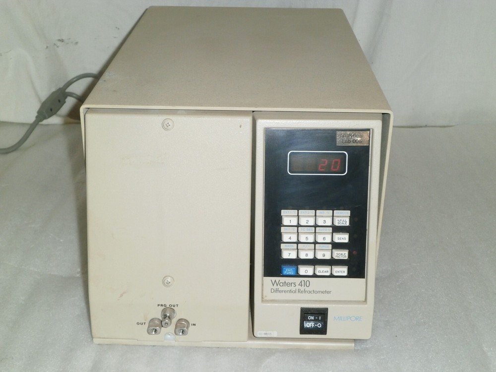 Waters 410 Model M411 RID Differential Refractometer Fair Condition