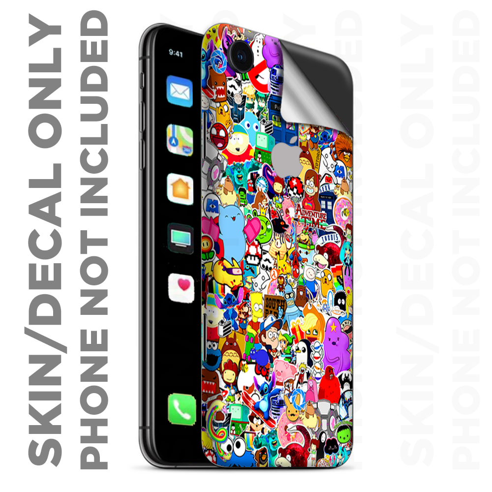 Skins Decal Wrap for Apple iPhone XR - Sticker collage