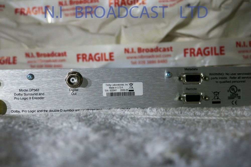 1x Dolby surround and pro logic II encoder  DP563