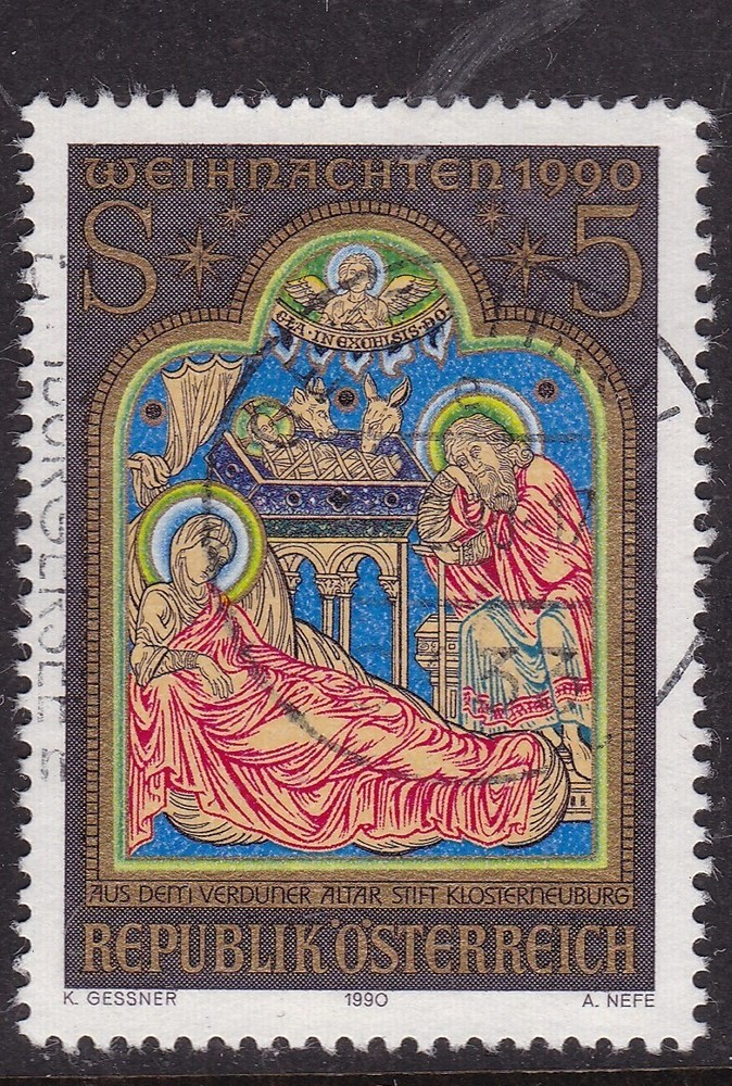 Austria 1990 Christmas SG 2248 Fine Used