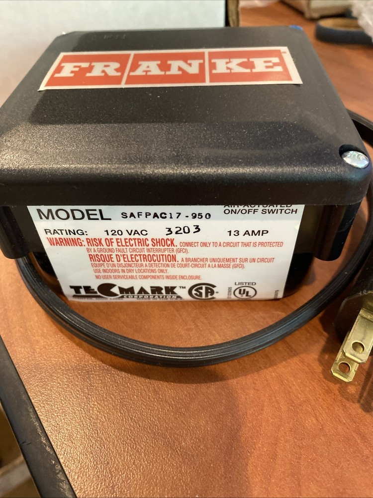 Franke SAFPAC17-950 Plug-In Waste Disposal Controller