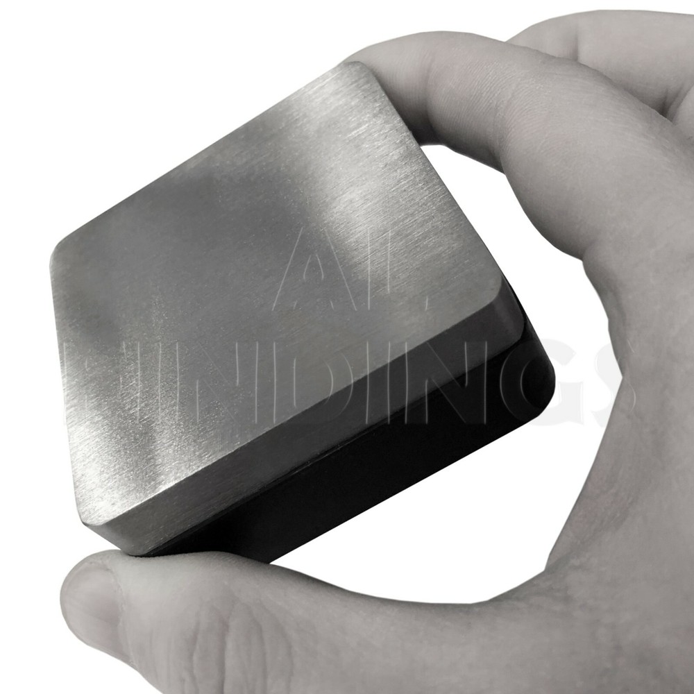 Solid Steel & Rubber Dapping Doming Bench Block Anvil 60 x 25mm CRAFT TOOL