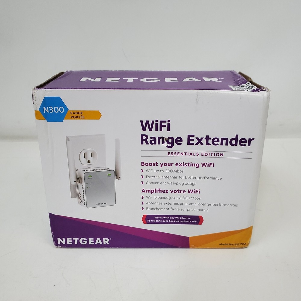 NETGEAR EX2700 300 Mbps WiFi Range Extender
