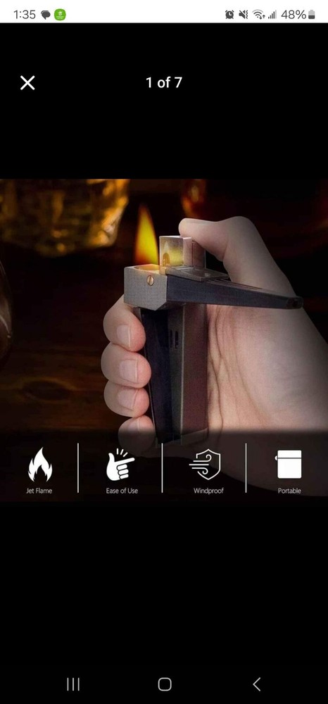 Smoking Pipe Lighter Creative Foldable Metal Lighter Pipe Combination Portable