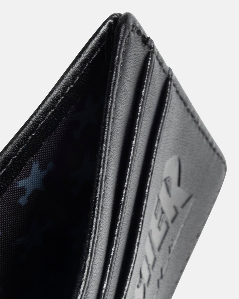 Thrasher Leather Card Black Wallet