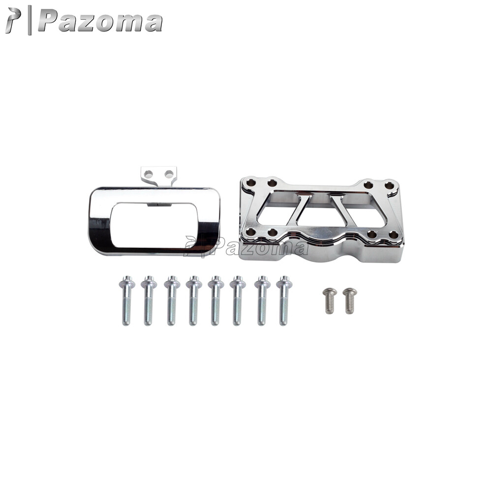 Motorcycle Speedometer Relocation Mount Bracket Gauge Holder For Harley Softail